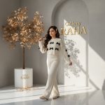 بلوز شلوار بافت دخترانه مدل رونیا - Image 8