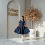پیراهن شیک قلاب بافی دخترانه مدل نارگل - Image 6