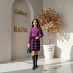 بلوز دامن بافت بچگانه مدل برگ - Image 8