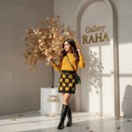 بلوز دامن بافت بچگانه مدل برگ - Image 10