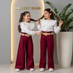 شومیز شلوار شیک و مجلسی مدل دلوان - Image 6