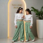 شومیز شلوار شیک و مجلسی مدل دلوان - Image 5