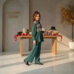 شومیز و ژاکت بافت بچگانه مدل ماه صنم