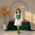 پیراهن یلدایی شیک دخترانه مدل ترنگ - Image 9