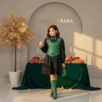 پیراهن یلدایی شیک دخترانه مدل ترنگ - Image 2