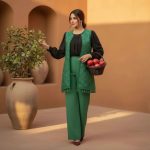 ست جلیقه شلوار زنانه یلدایی مدل تارا - Image 16