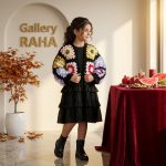 سارافون و ژاکت دست بافت دخترانه مدل زیبا - Image 9