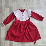 پیراهن یلدایی مناسب شش سال تک سایز - Image 2