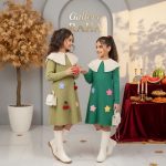پیراهن بافت دخترونه لینا - Image 12