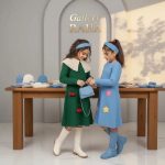 پیراهن بافت دخترونه لینا - Image 8