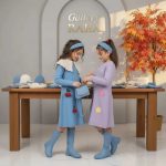 پیراهن بافت دخترونه لینا - Image 5