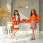 ست ژاکت و شومیز دامن بافت بچگانه - Image 12