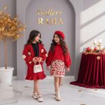 ست ژاکت و شومیز دامن بافت بچگانه - Image 3