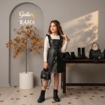 ست چرم بلوز سارافون شیک بچگانه مدل بهرخ - Image 7
