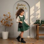 ست چرم بلوز سارافون شیک بچگانه مدل بهرخ - Image 6