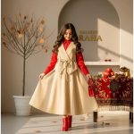 جلیقه دامن شیک یلدایی بچگانه مدل روشنک