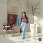 شومیز گلدار و شلوار مجلسی بچگانه مدل گلسار - Image 7