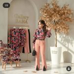 شومیز گلدار و شلوار مجلسی بچگانه مدل گلسار - Image 8