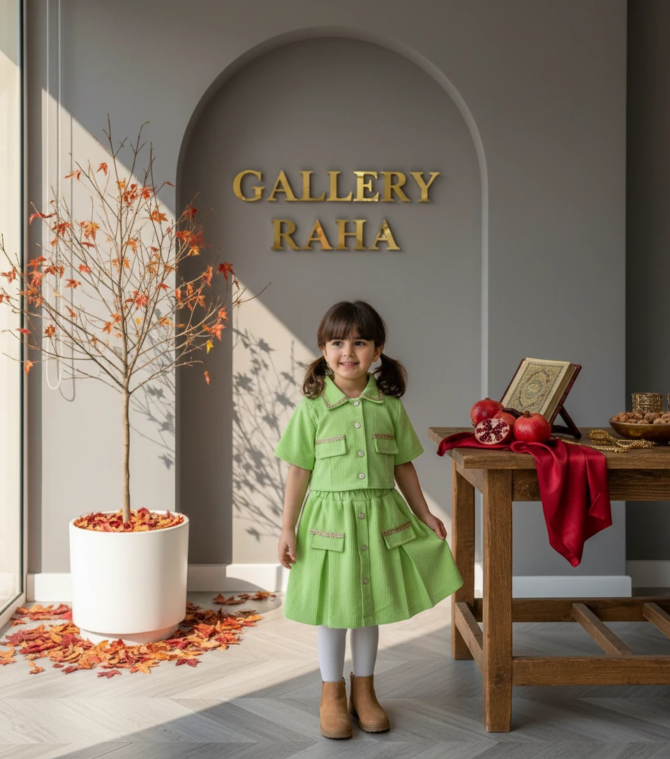 4ff0bad3-b009-4834-9ad6-9eda19fe494e.webp کت دامن ترند بچگانه مدل زیرا - Image 1