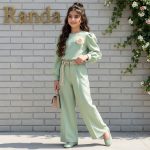 بلوز شلوار عید بچگانه مدل آسمان - Image 3