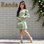 بلوز دامن عیدانه دخترانه مدل بهارناز - Image 3
