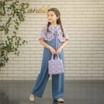 رامپر لی تنسیل با شنل قلاب‌بافی کارِ دست مدل گل - Image 8