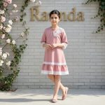 پیراهن عیدانه بچگانه مدل نور - Image 8