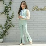 بلوز شلوار مجلسی بچگانه مدل دنا