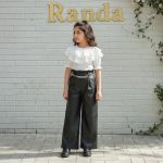 بلوز شلوار چرم عیدانه دخترانه مدل رهاسا - Image 4