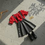 بلوز دامن  پیشبندی چرم مدل رایا - Image 5
