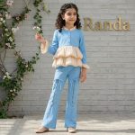 شومیز و شلوار مجلسی مدل دالان - Image 4