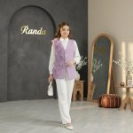 جلیقه شومیز شلوار دخترانه عیدانه مدل شانا - Image 7