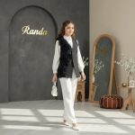 جلیقه شومیز شلوار دخترانه عیدانه مدل شانا - Image 6