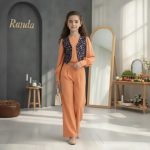 جلیقه شومیز شلوار بچگانه مدل گلدشت - Image 8