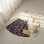 شومیز دامن طرحدار دخترانه مدل گلاره - Image 7