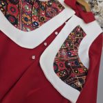 ست شیک عیدانه جلیقه شومیز دامن مدل شاه نشین - Image 8