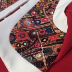 ست شیک عیدانه جلیقه شومیز دامن مدل شاه نشین - Image 7