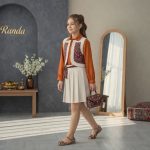 ست شیک عیدانه جلیقه شومیز دامن مدل شاه نشین