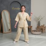 شومیزشلوار مجلسی دخترانه مدل سالین - Image 6