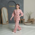 شومیزشلوار مجلسی دخترانه مدل سالین - Image 3