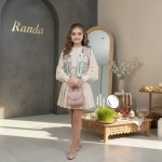 جلیقه سوزن دوزی شومیز دامن بچگانه مدل فرح - Image 9
