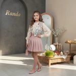 جلیقه سوزن دوزی شومیز دامن بچگانه مدل فرح