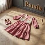 پیراهن و جلیقه سوزن دوزی مدل شهبانو - Image 9