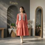 پیراهن و جلیقه سوزن دوزی مدل شهبانو - Image 4