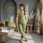 جلیقه شلوار شیک دخترانه مدل گوهر - Image 6