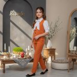 جلیقه شومیز شلوار شیک و خاص دخترانه - Image 2
