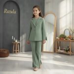 کت شلوار شیک و مجلسی دخترانه مدل میهن