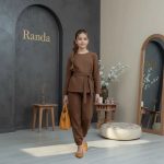 ست بلوز شلوار کمربند مدل حصار - Image 7