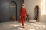 ست بلوز شلوار کمربند مدل حصار - Image 3