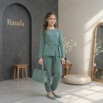 ست بلوز شلوار کمربند مدل حصار